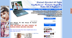 Desktop Screenshot of faizalsyukri.com